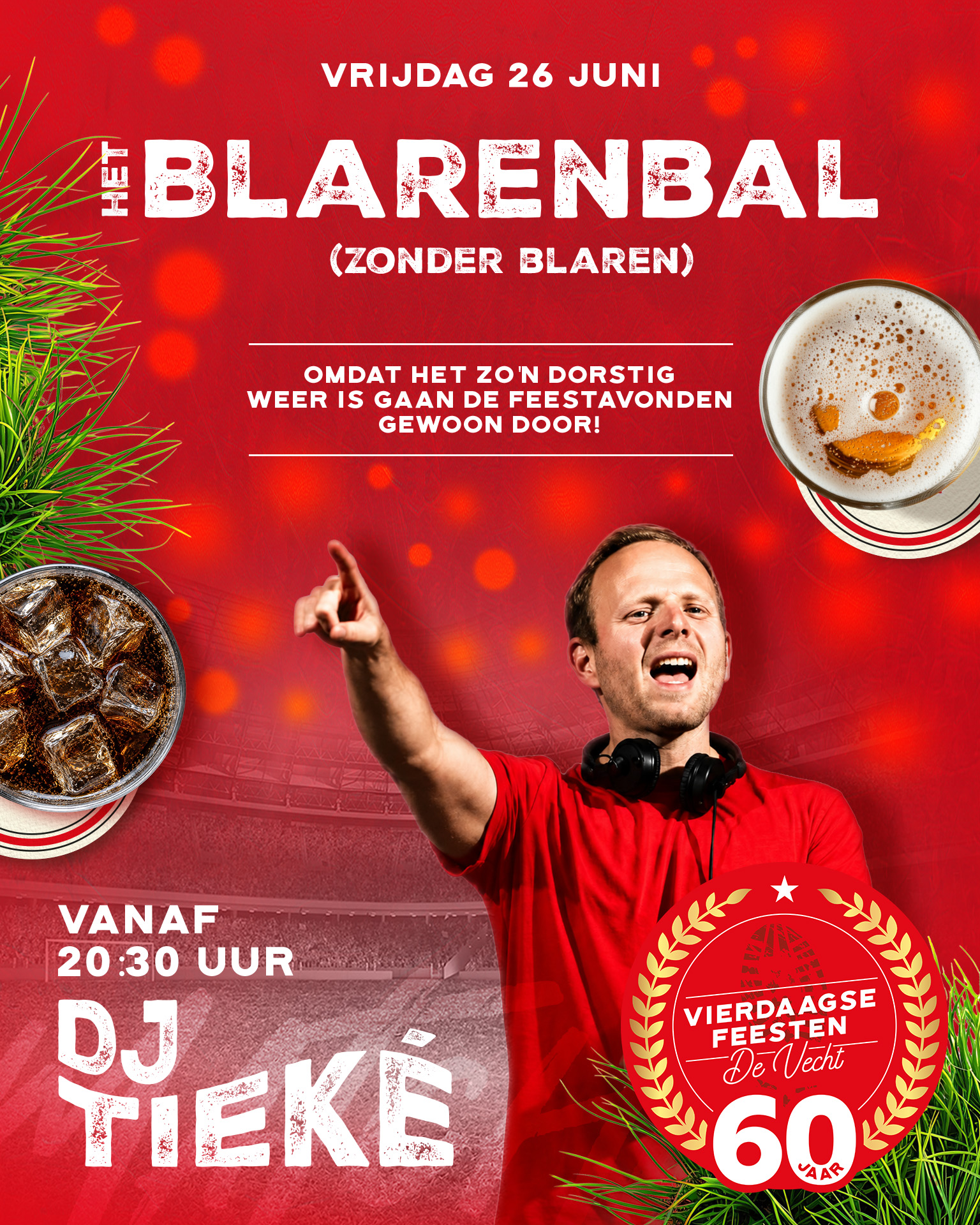 Blarenbal vrijdag 26 juni social post